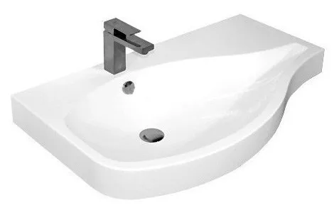 

Мебельная раковина Aquanet Сопрано 95 L, Белый