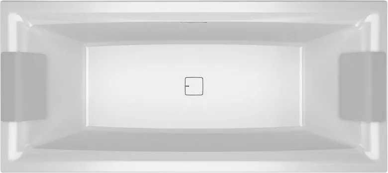 

Акриловая ванна Riho Still Square 180x80 два подголовника c подсветкой