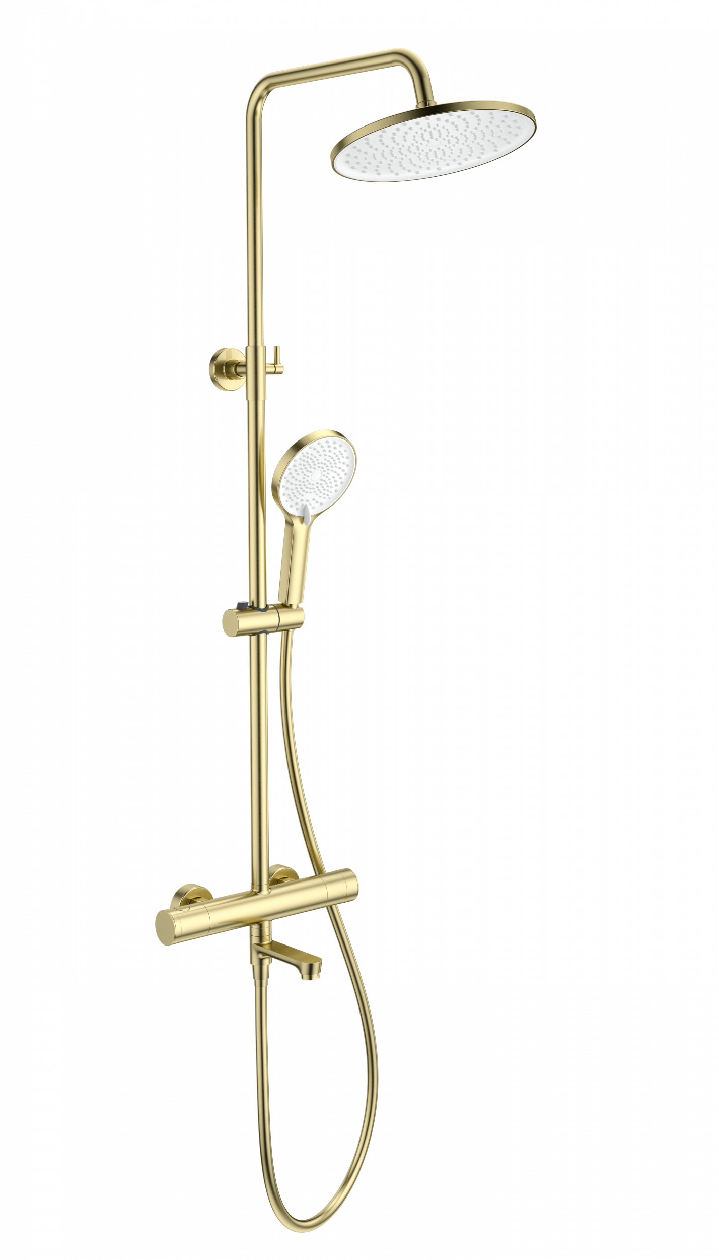 

Душевая стойка Wonzon & Woghand WW-B3069-BG брашированное золото