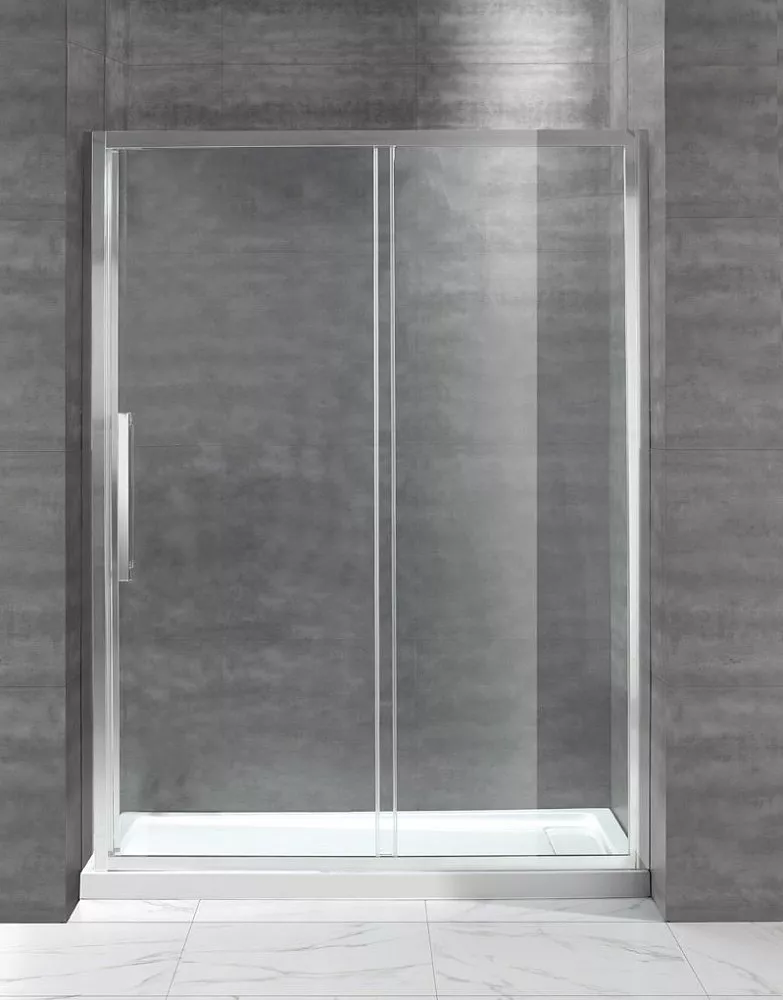 

Душевая дверь Cezares Lux soft 140 хром стекло прозрачное