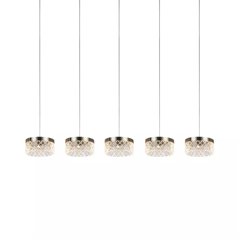 

Подвесной светильник Delight Collection MD21020075 MD21020075-5B satin nickel