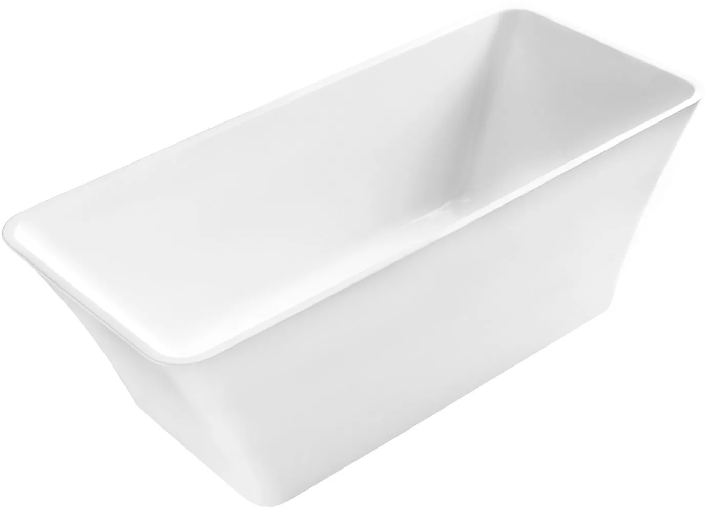 Акриловая ванна BelBagno 180x75 BB60-1800-750, цвет белый - фото 1
