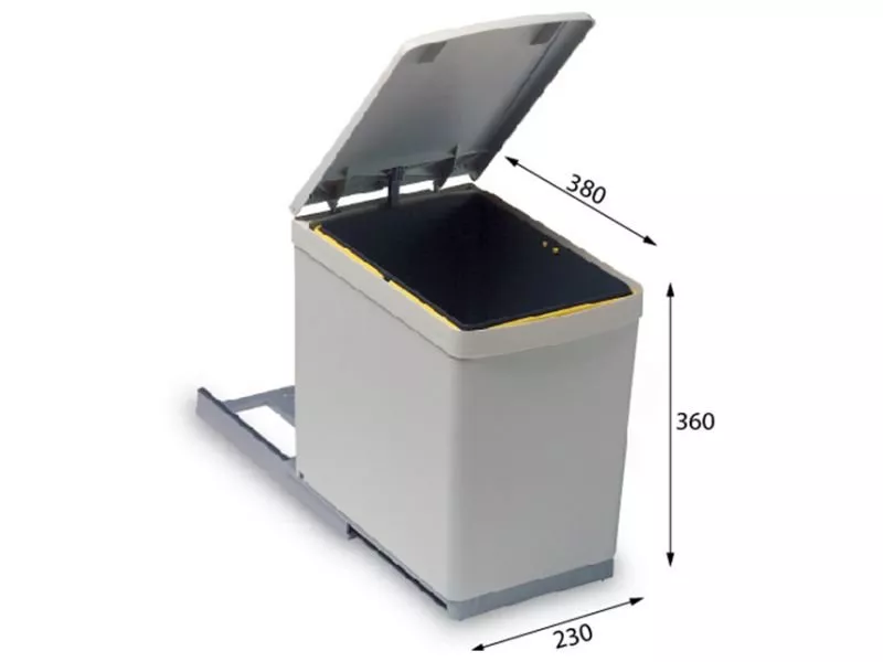 

Система сортировки мусора ALBIO 10 1X16 L ALVEUS,
