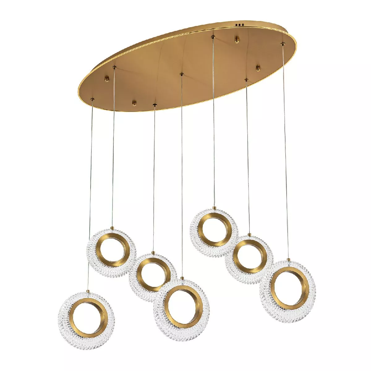 

Подвесная люстра Modelux ML.89023.7 BS
