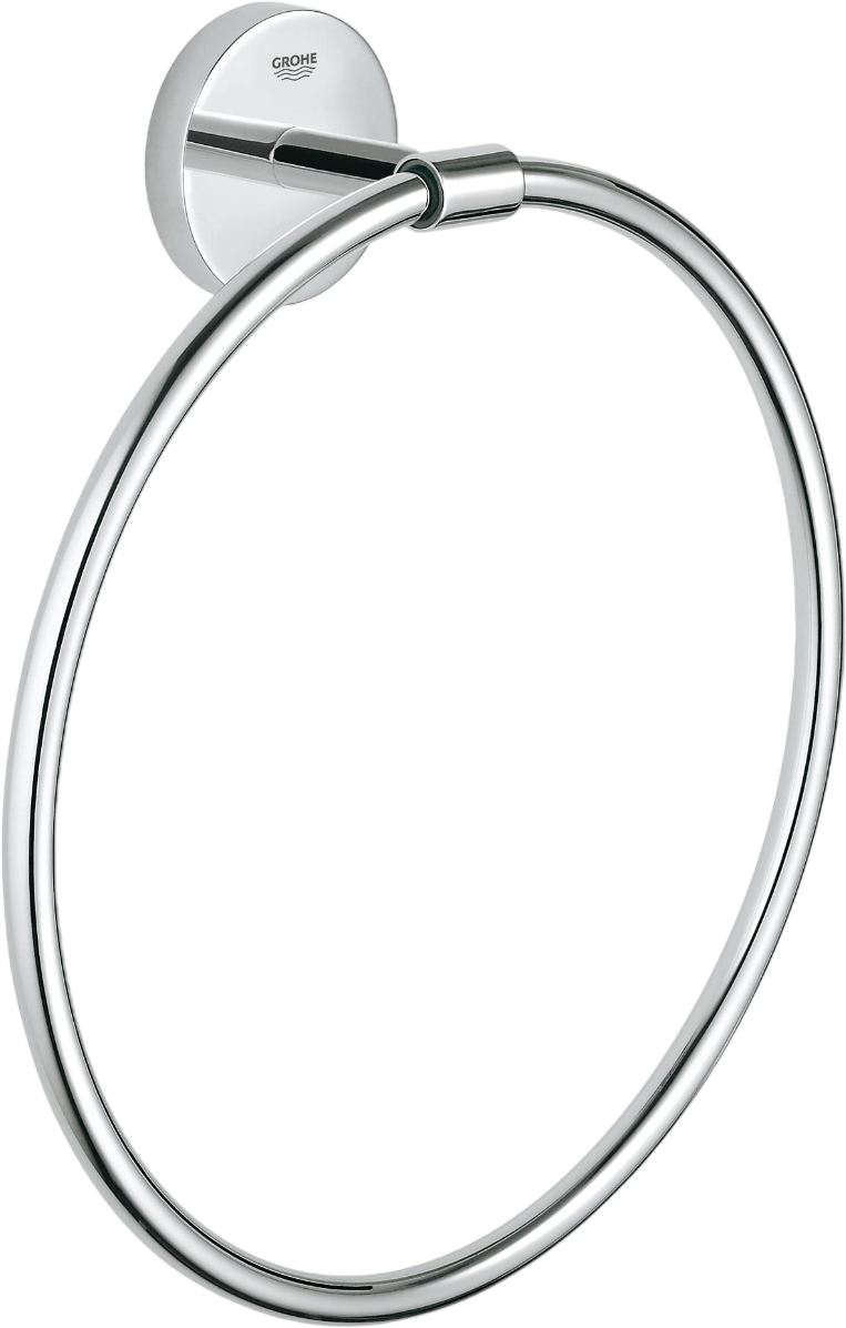 

Держатель для полотенец Grohe BauCosmopolitan 40460001 хром, кольцо