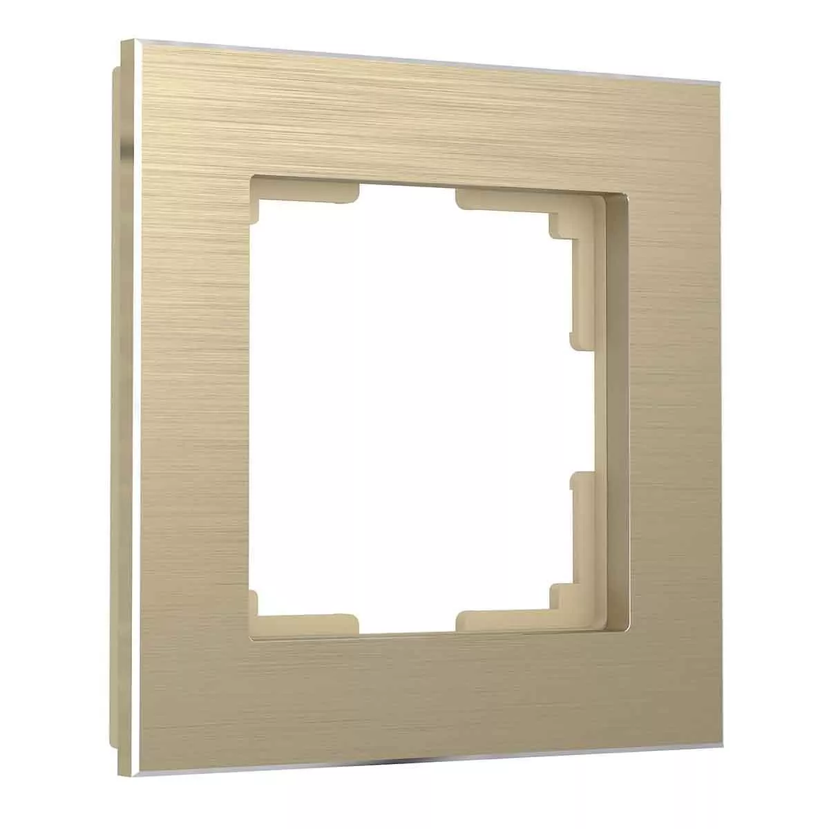 

Рамка Werkel Aluminium на 1 пост шампань алюминий W0011711 4690389158001