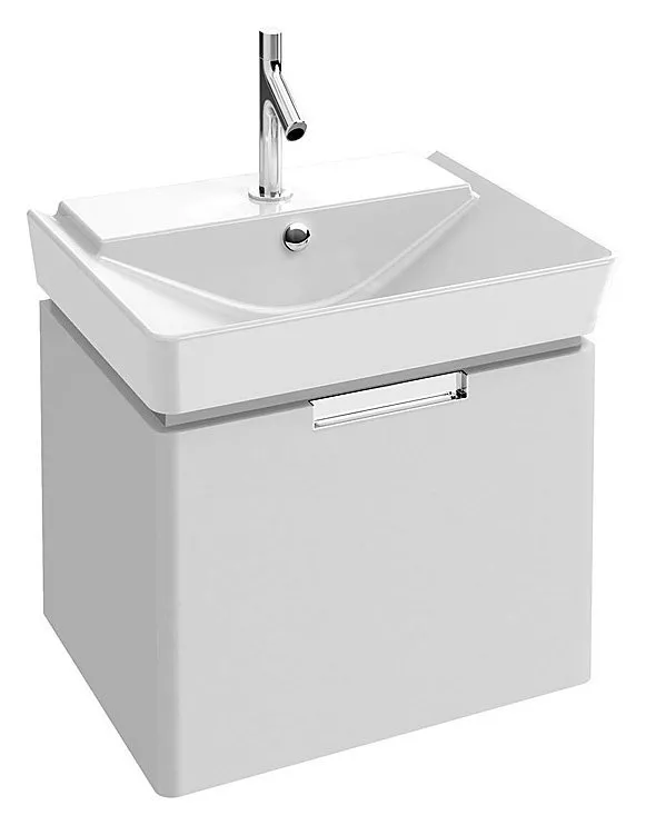 

Тумба для комплекта Jacob Delafon Reve 60 белый лак, 1 ящик(EB1130-G1C)