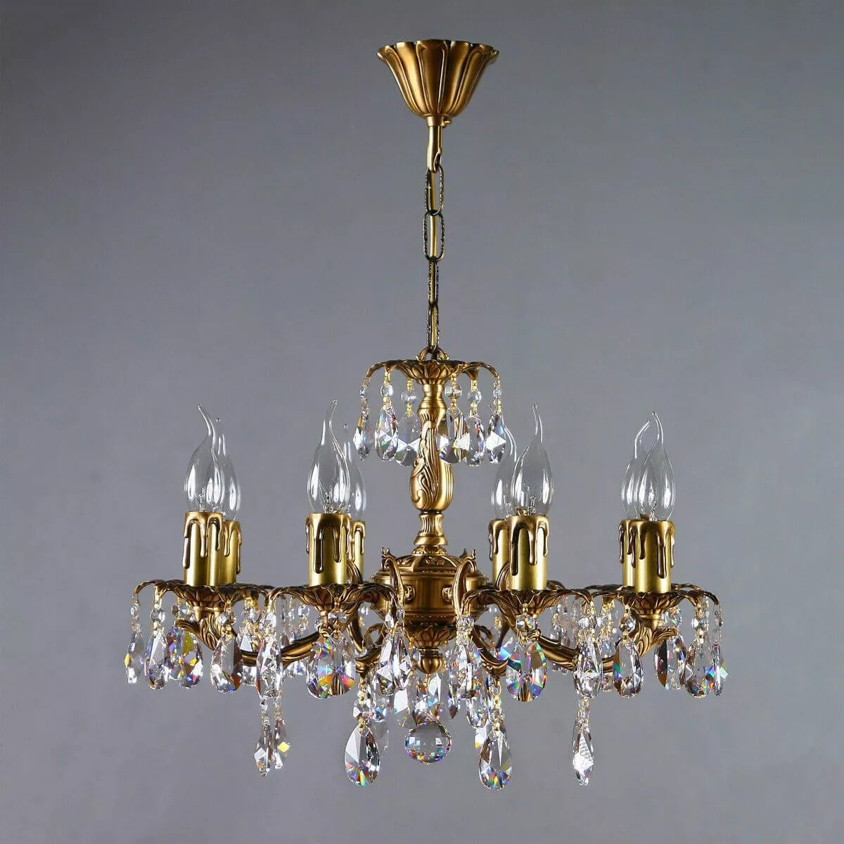 

Подвесная люстра Ambiente Benisa 2226/8 AB Tear Drop