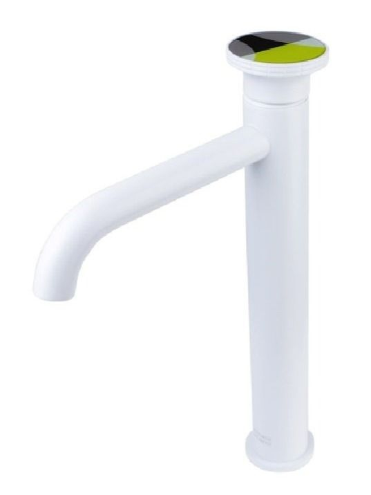 

Смеситель для раковины Bronze de Luxe 9008W-Y, белый/желтый