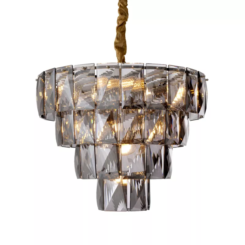

Подвесная люстра Delight Collection Amazone KG1113P-7 chrome/smoky
