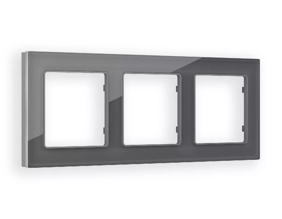 

Рамка трехместная Ambrella Volt Platos AF330653