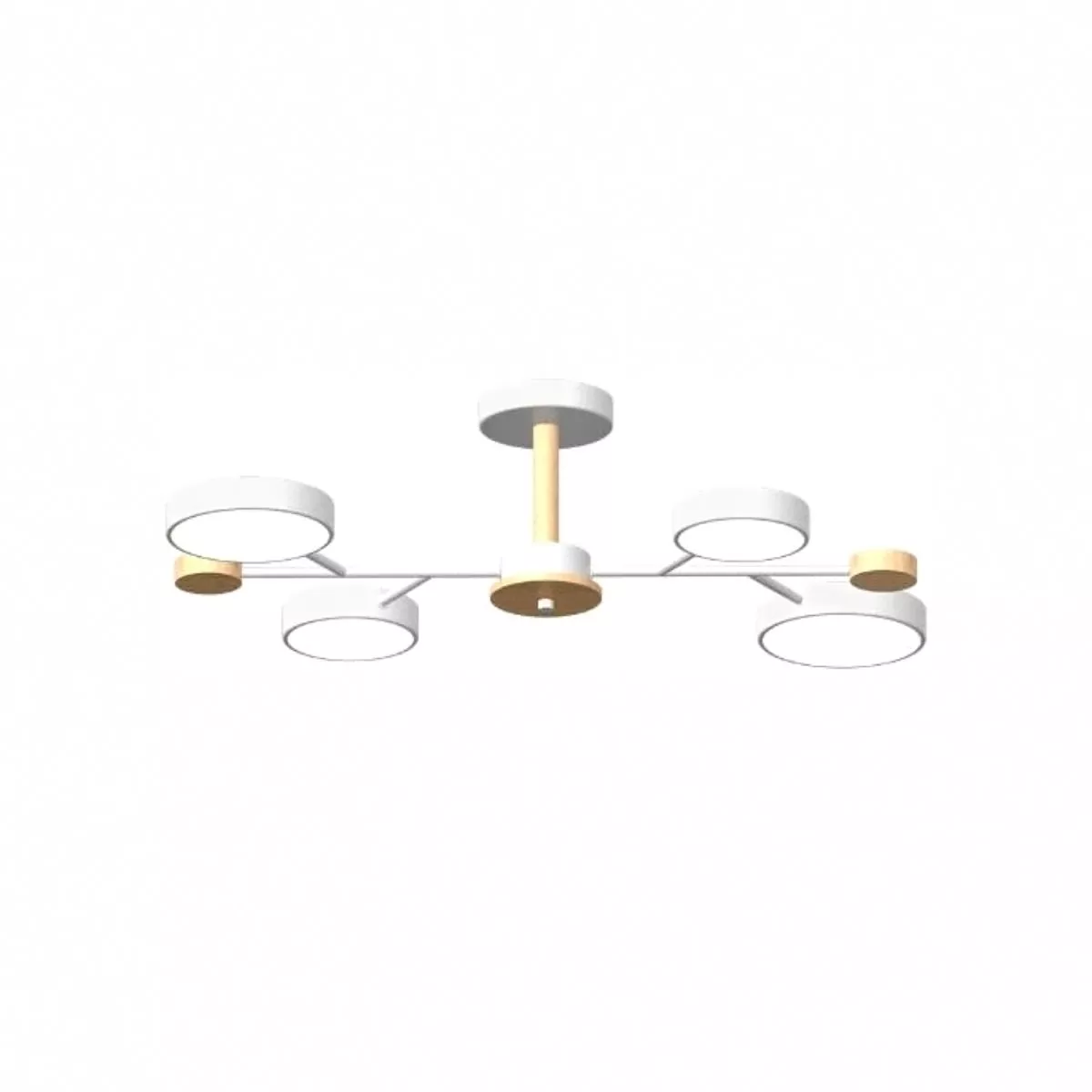

Люстра на штанге LED4U L3213-670 WH