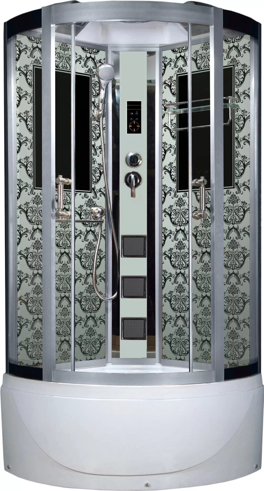 

Душевая кабина Niagara Lux 7710W хром, металлик