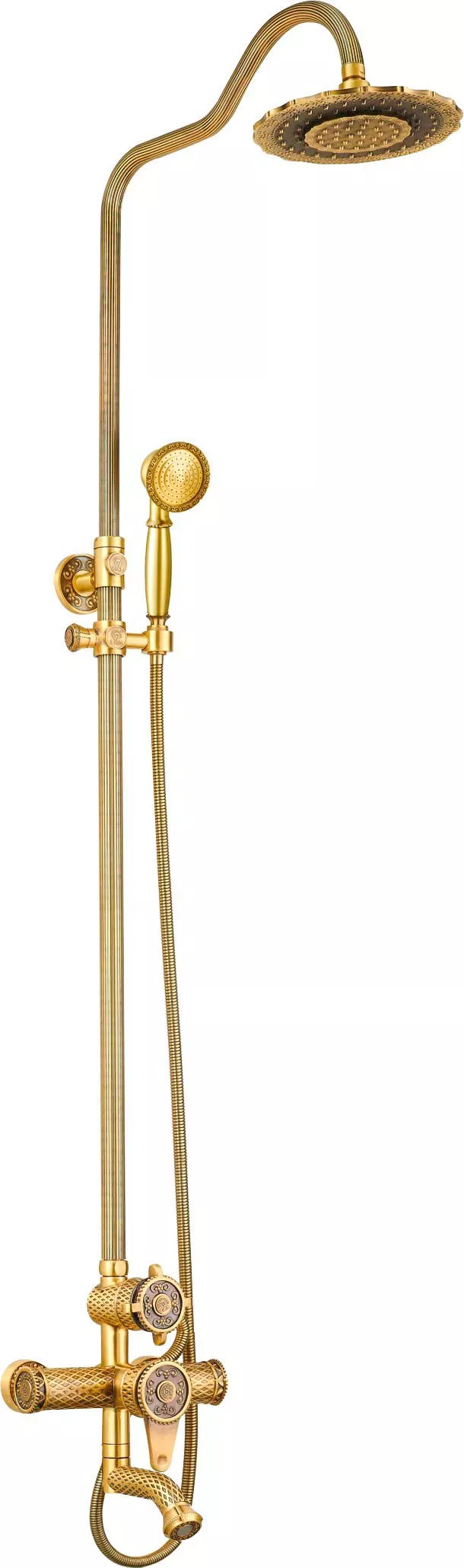 

Душевая стойка Zorg Antic A 403DS-BR