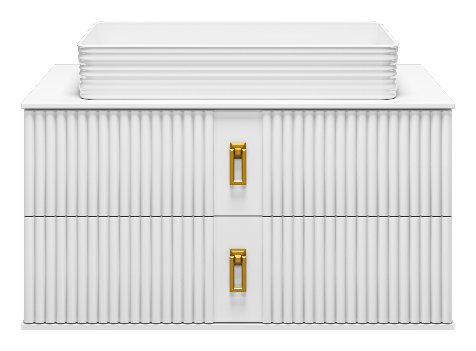 

Тумба под раковину Brevita Sevilla 90 подвесная, белая