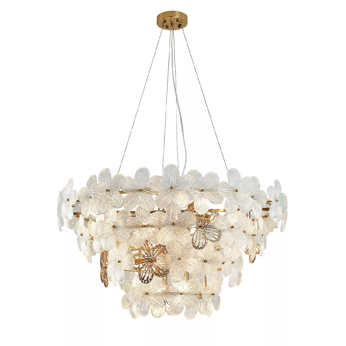 

Подвесная люстра Indigo Fiori 12049/10P Brass V000556