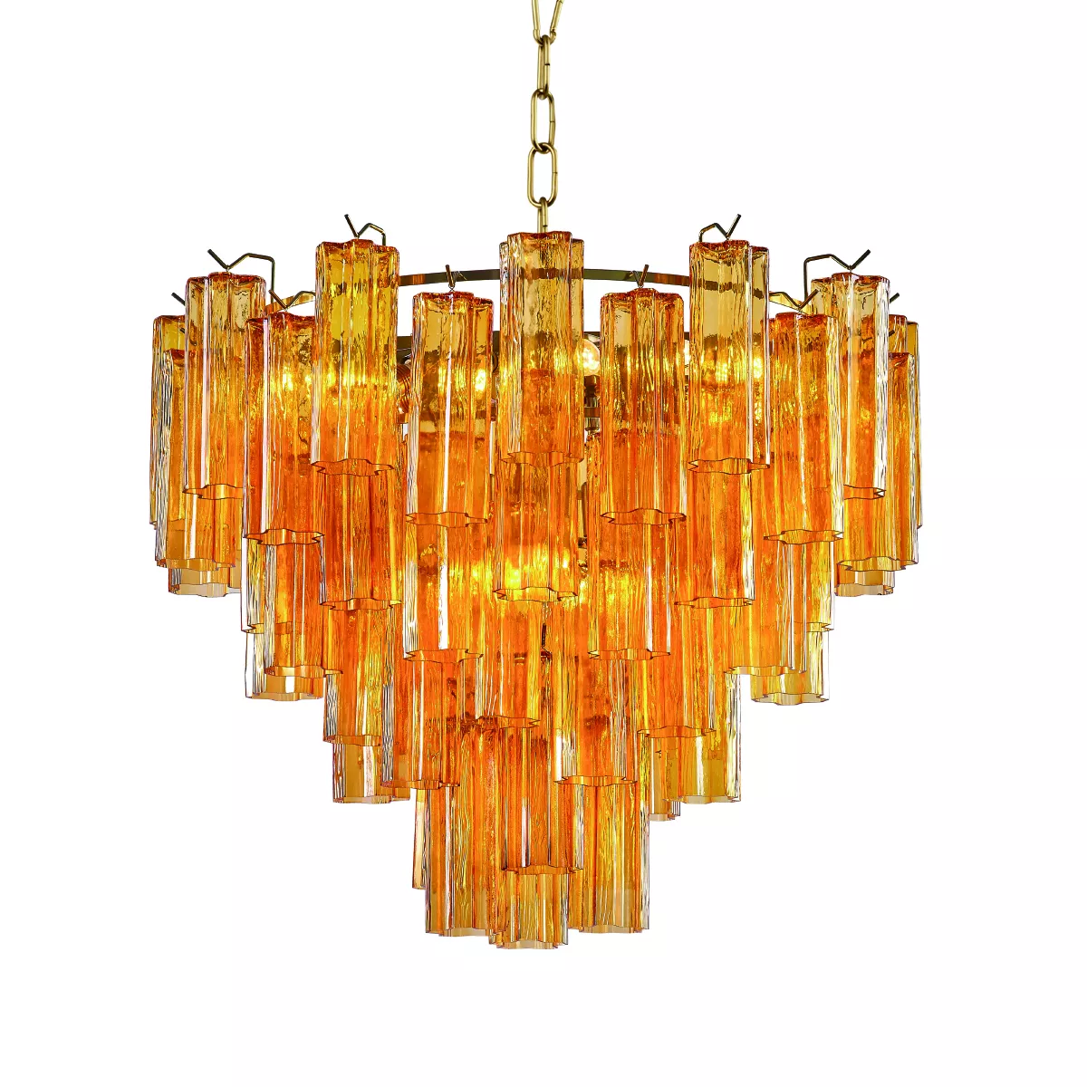 

Подвесная люстра Delight Collection OWD2093-D75 gold/amber