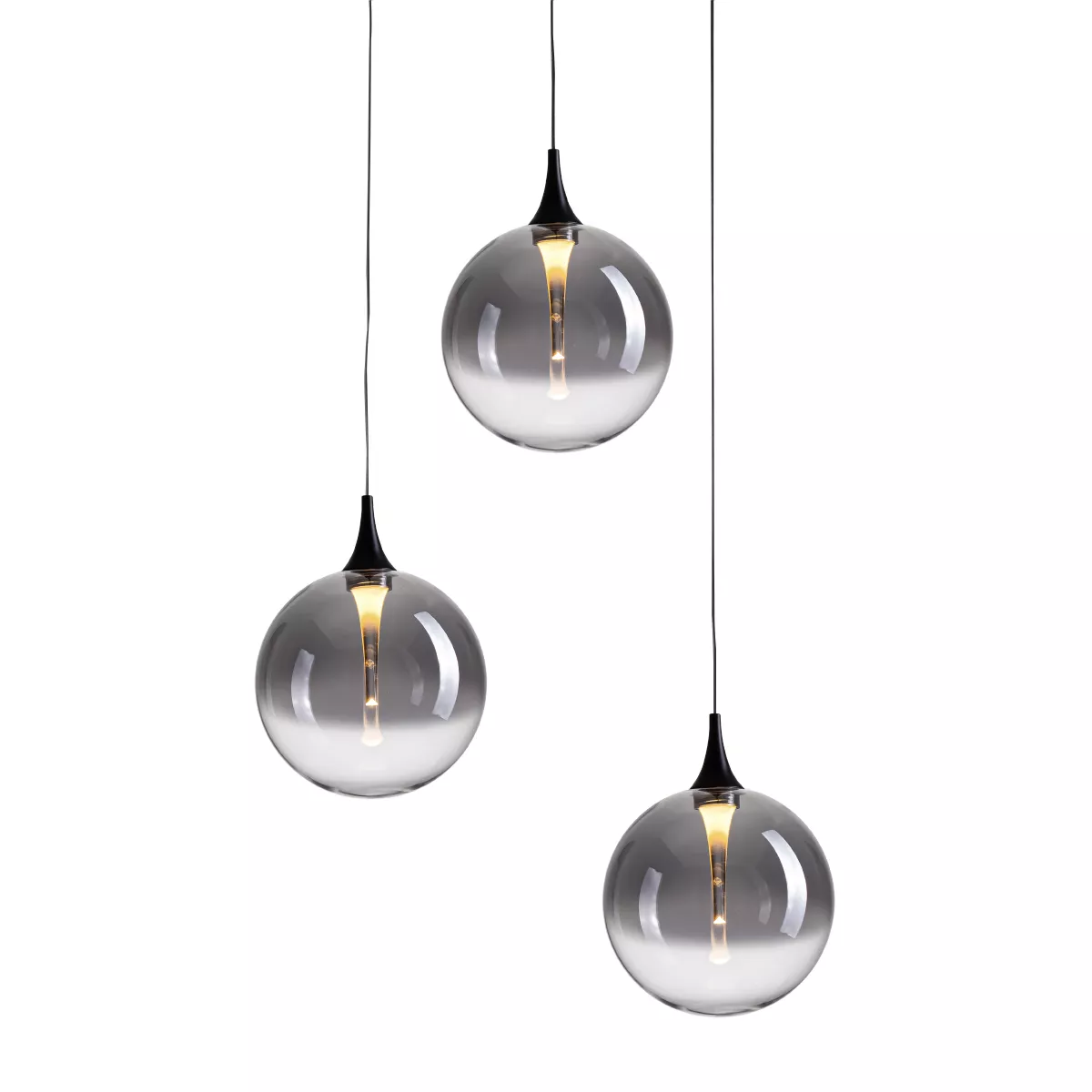 

Подвесной светильник Delight Collection MD23001045H-3A black/smoky