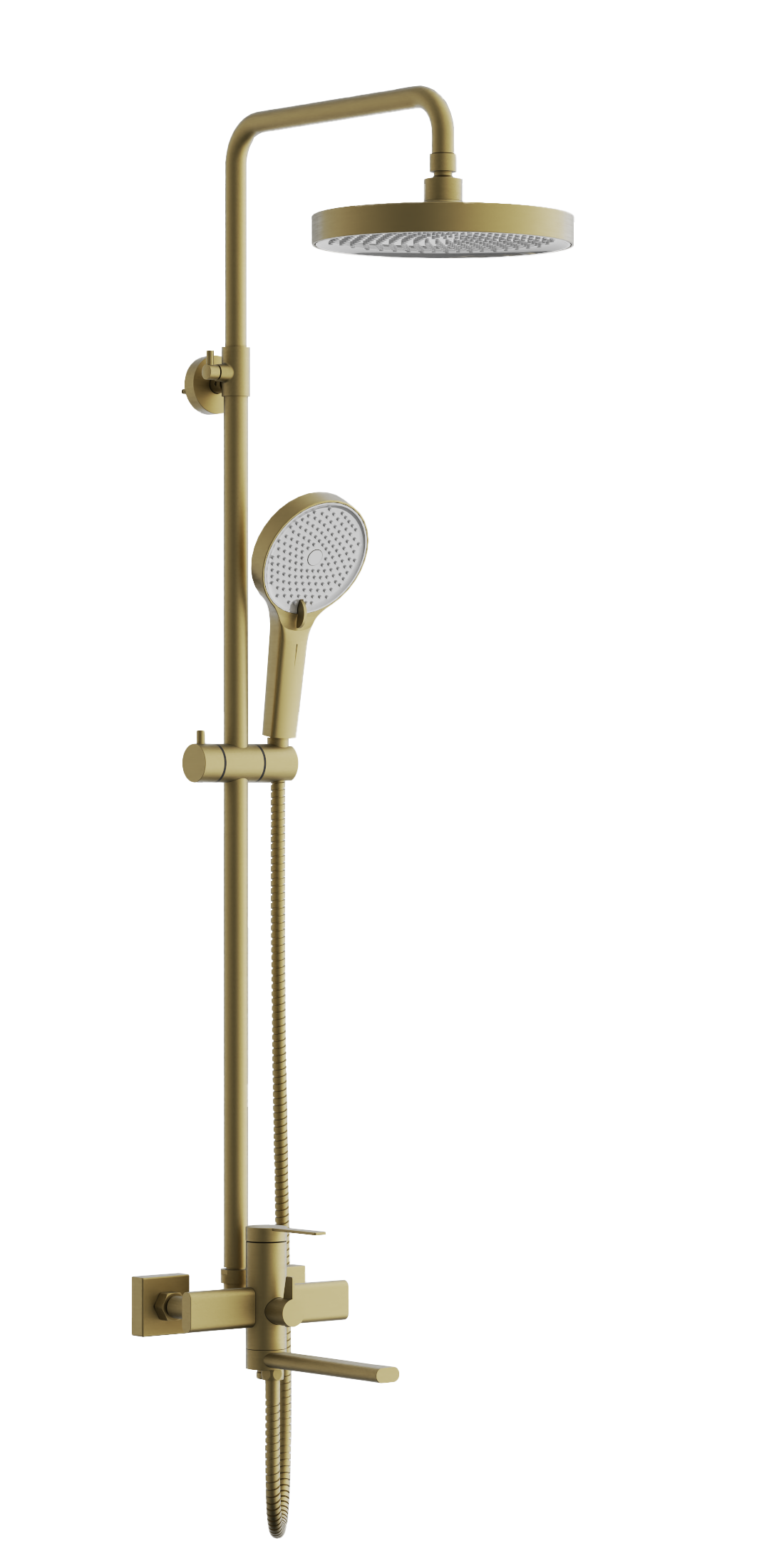 

Душевая стойка BELZ B813 B24813-5 матовое золото