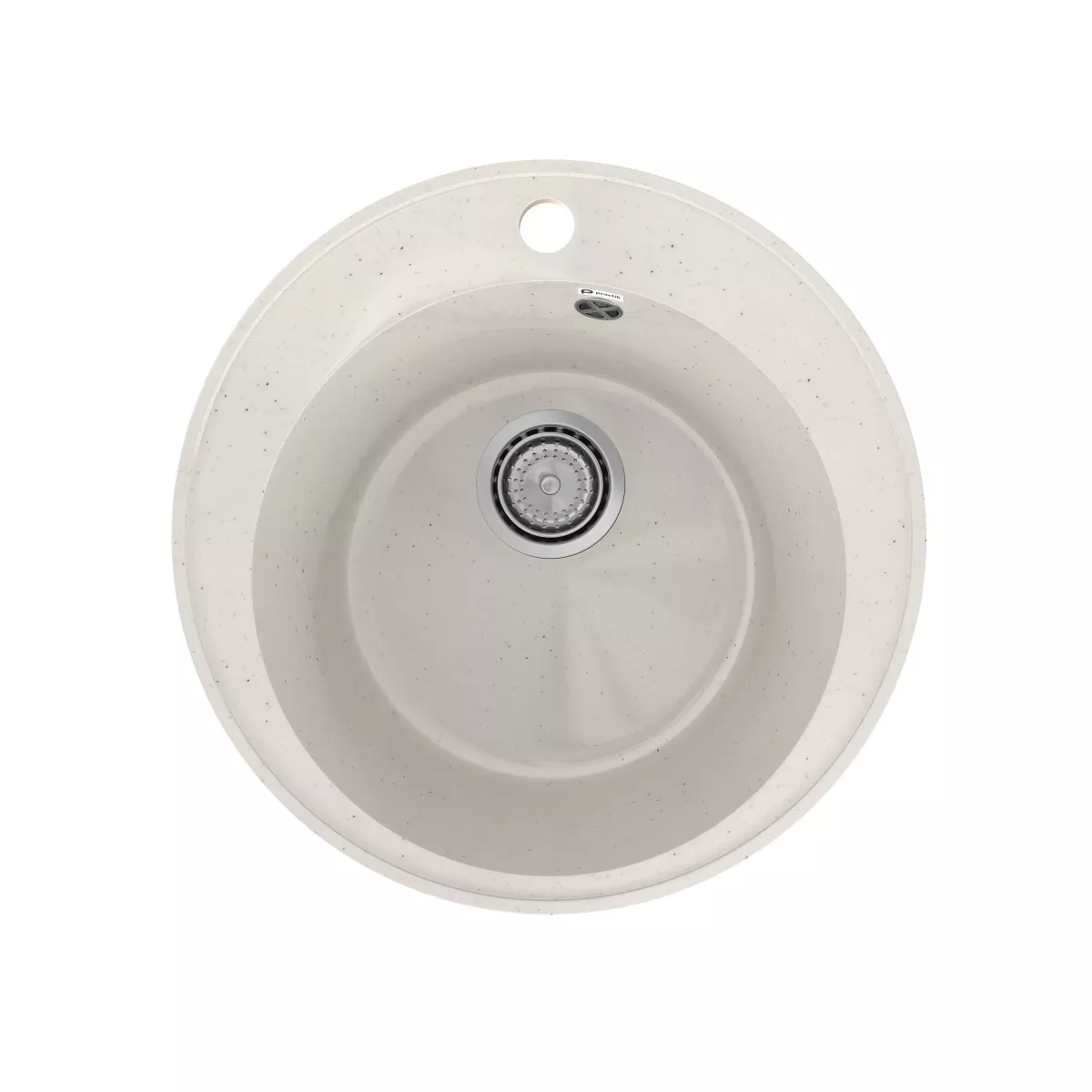 

Кухонная мойка Practik PR-M-475-001 (без сифона), белый камень