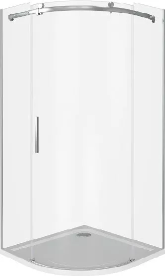 

Душевой уголок Good Door Altair 100х100 R профиль хром стекло прозрачное