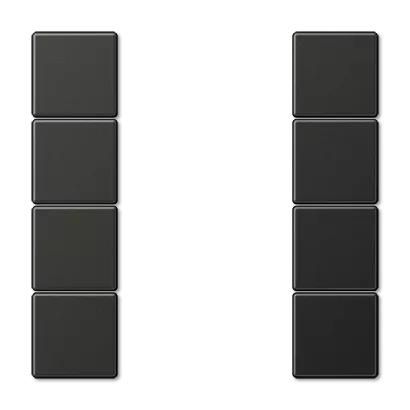 

Набор накладок, 4 группа, метал. Jung AL2504TSAAN