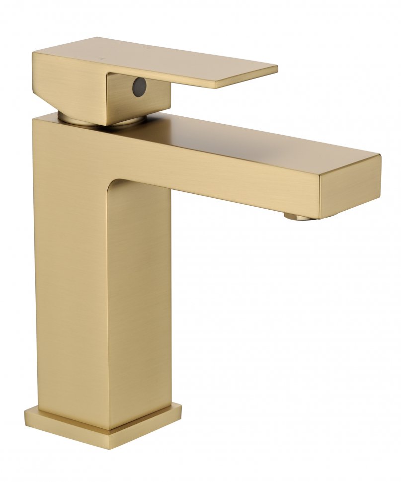 

Смеситель для раковины стандартный Grocenberg GB2008MG Матовый золото