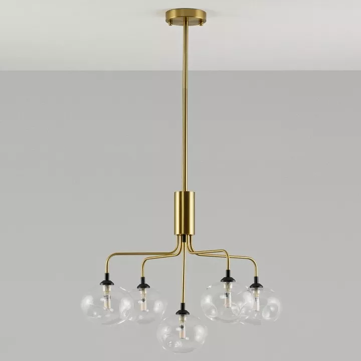 

Люстра на штанге Moderli Santa V2191-P