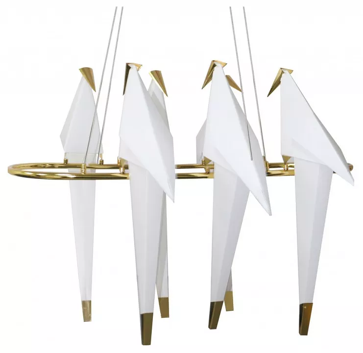 

Подвесная люстра Moderli Birds V3073-6PL