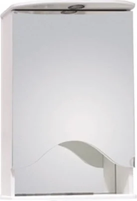 Зеркало-шкаф Onika Лидия 50 L с подсветкой, белый (205003)