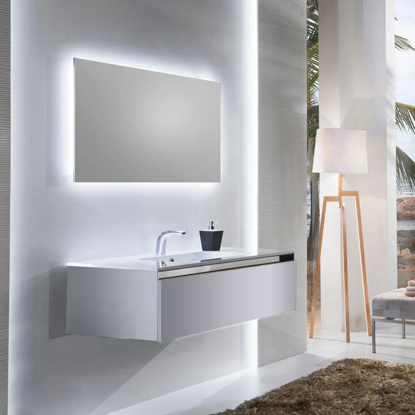 

Комплект мебели Sanvit Кубэ-1 120 белый глянец