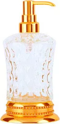 

Дозатор для жидкого мыла Boheme Imperiale золото с кристаллами Swarovski