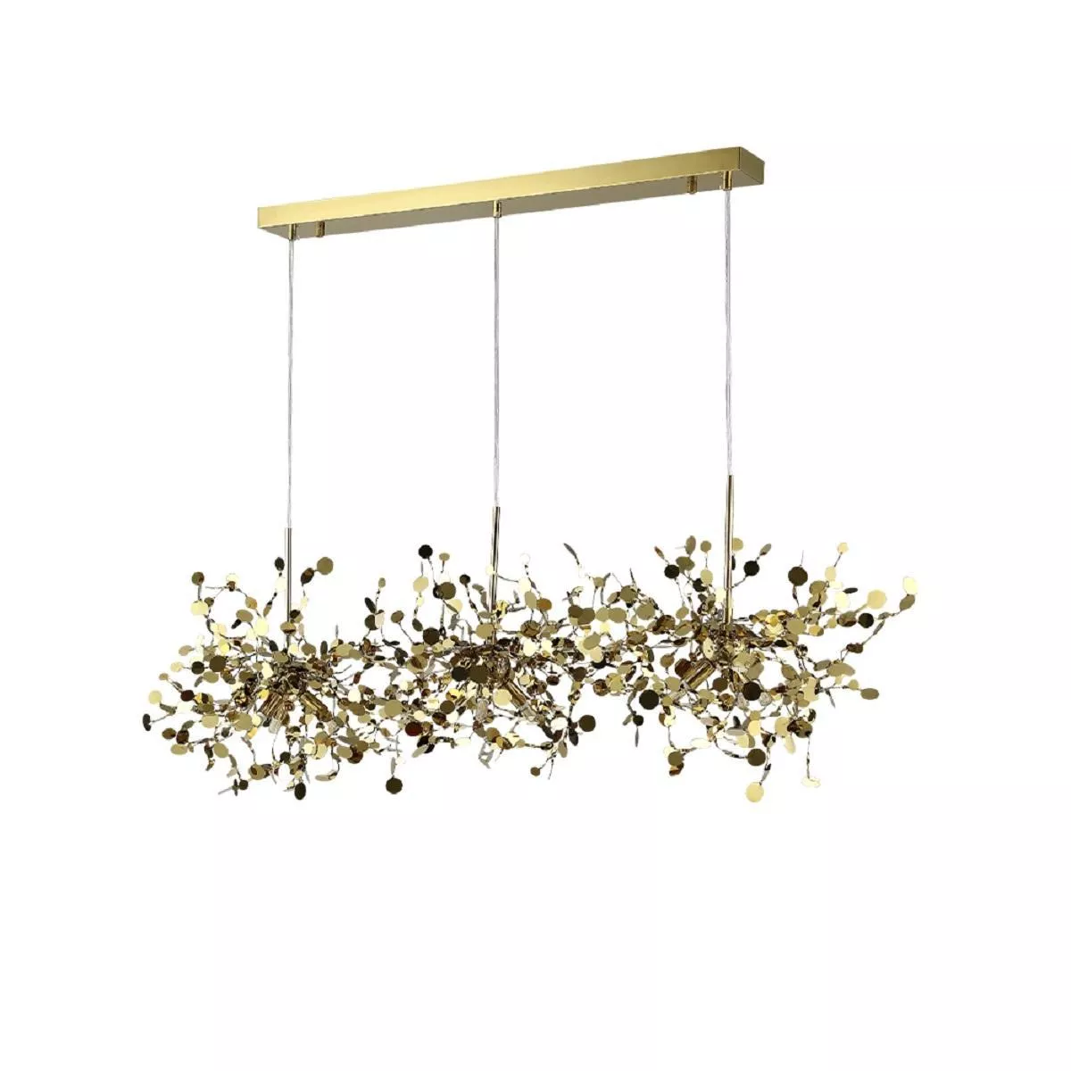 

Подвесная люстра Crystal Lux GARDEN SP3х3 L1200 GOLD