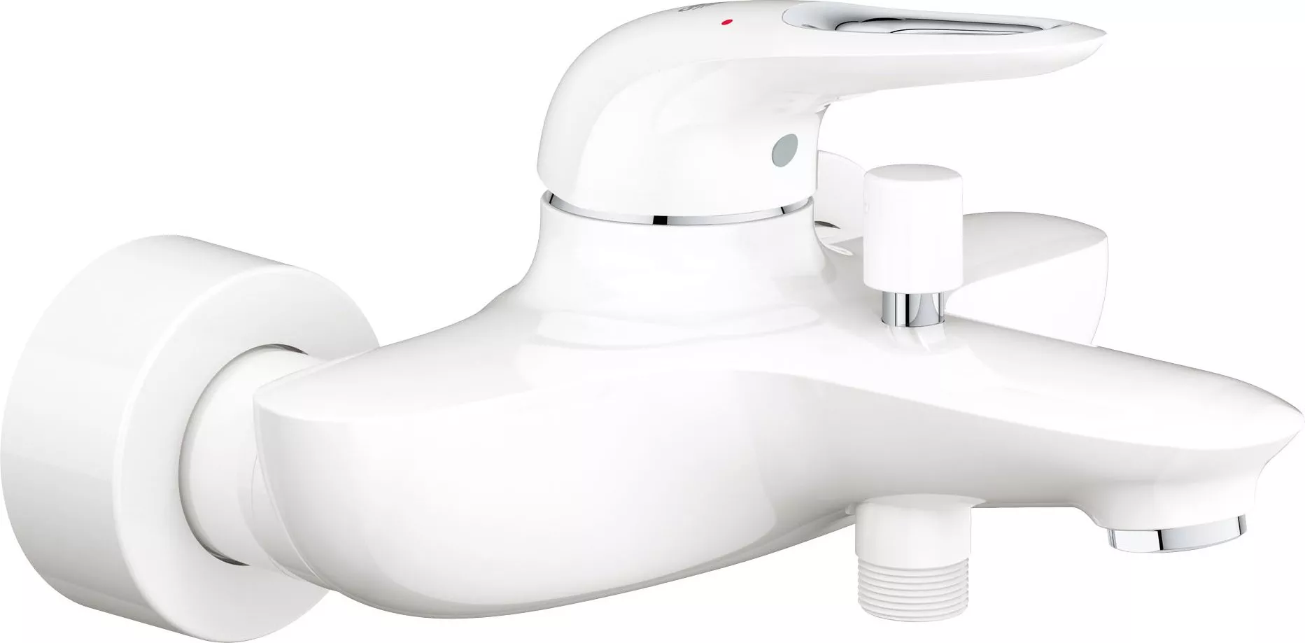 

Смеситель для ванны с душем Grohe Eurostyle New 33591LS3 белый