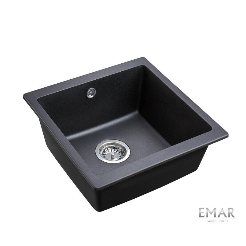 Мойка для кухни EMAR Quartz 1455.P (EMQ-1455.P Оникс) оникс