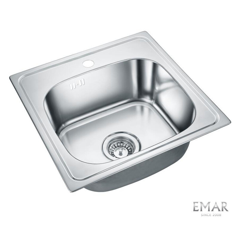 Мойка для кухни EMAR Steel 130A (130A) сталь нержавеющая