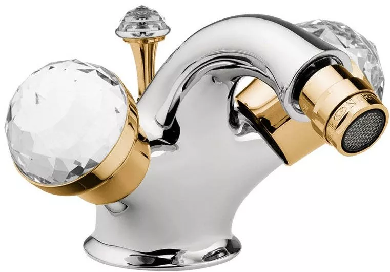 

Смеситель для биде Migliore Axo Swarovski хром/золото (ML AXO-644F CRDO)