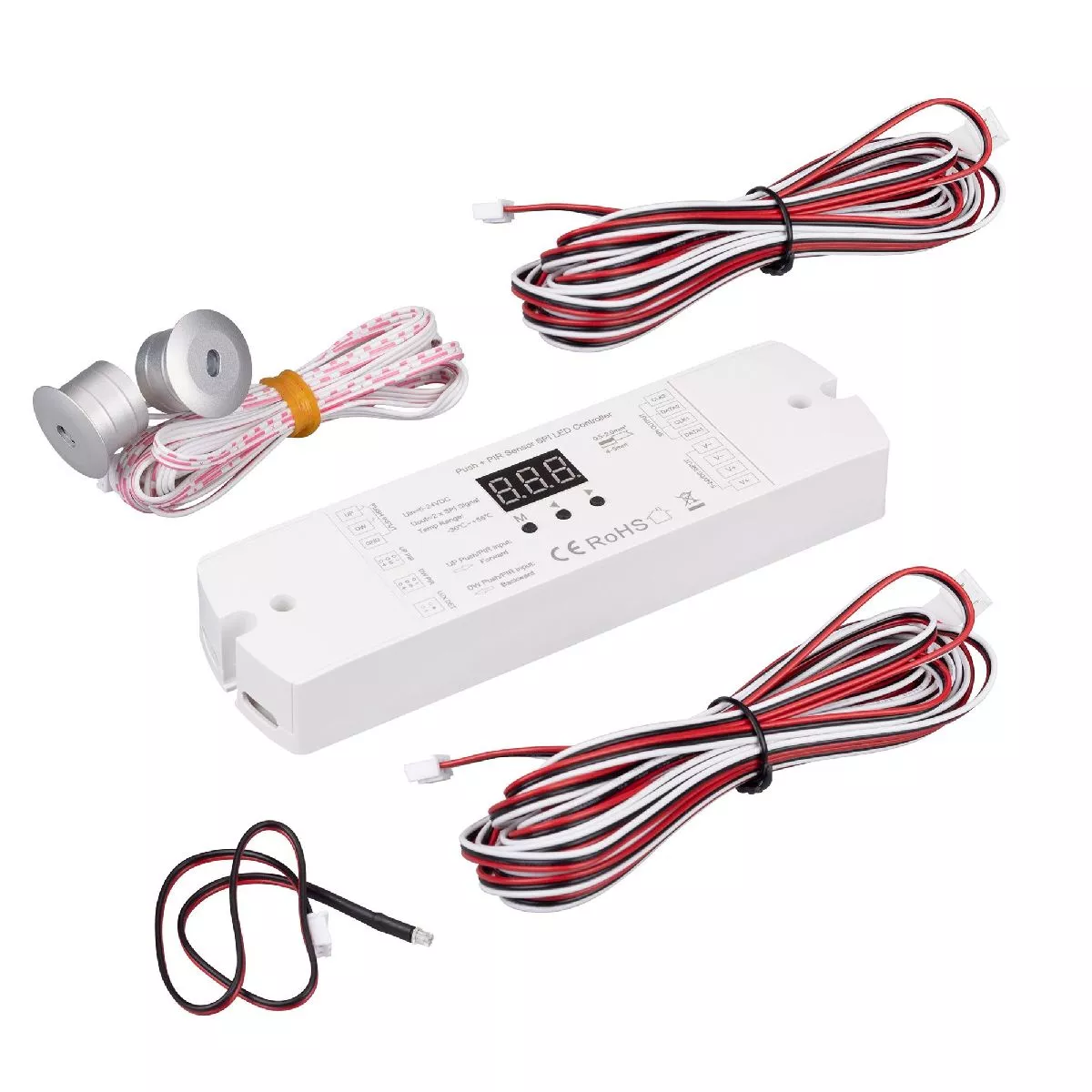 

Контроллер лестничный Arlight SMART-SPI-302-62-SH-SUF (5-24V, Stair) 046486