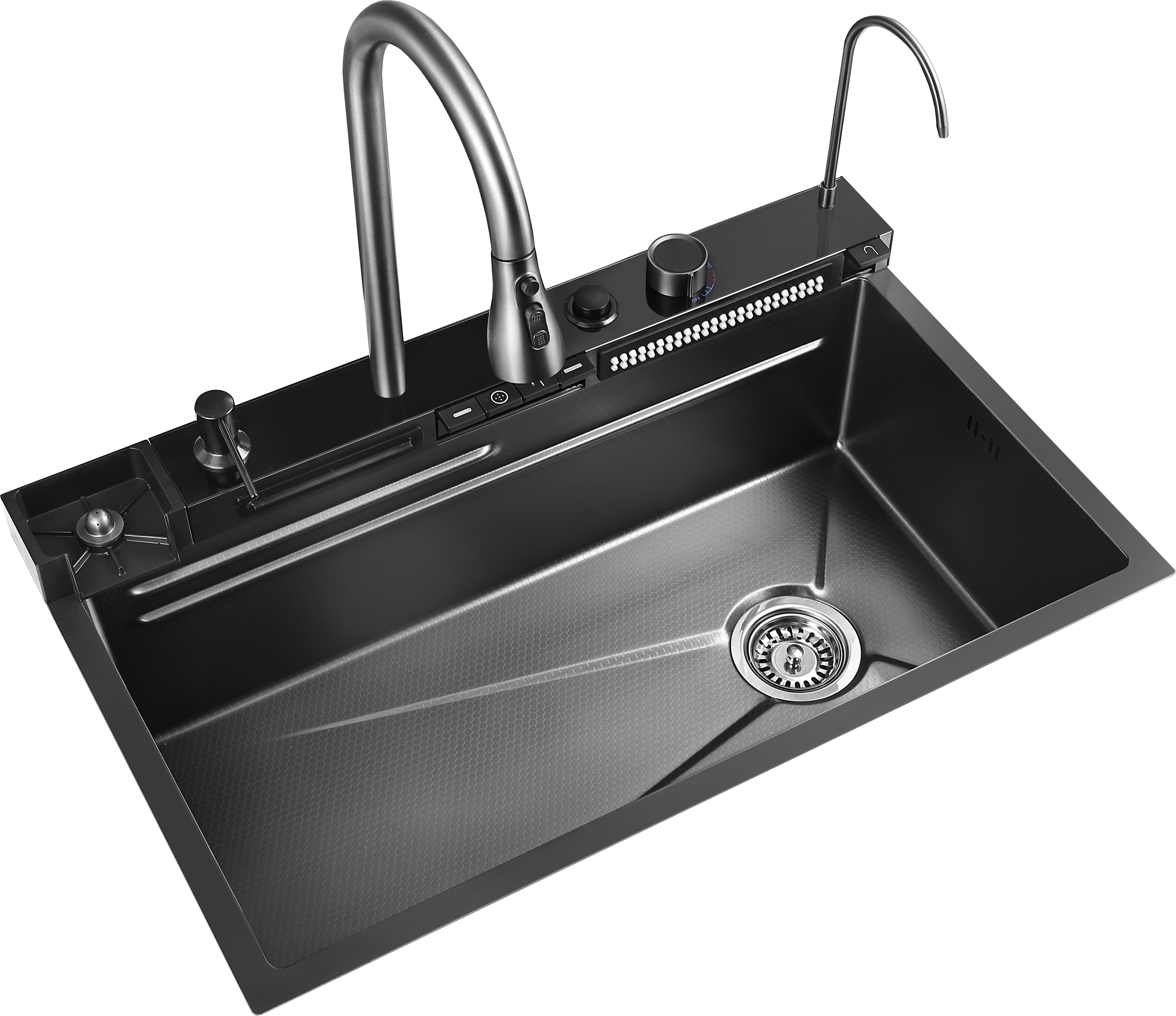 

Многофункциональная мойка для кухни Профсан PSM-9951GR графит