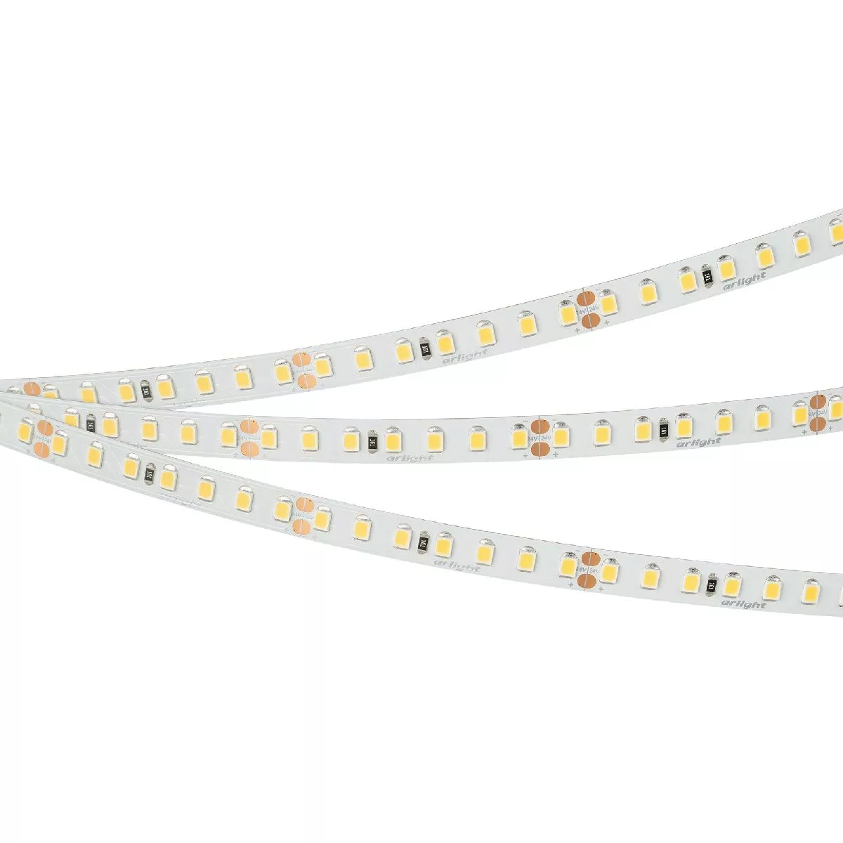 

Светодиодная лента Arlight UL-A140-8mm 24V Warm3500 (5 W/m, IP20, 5m) 046970