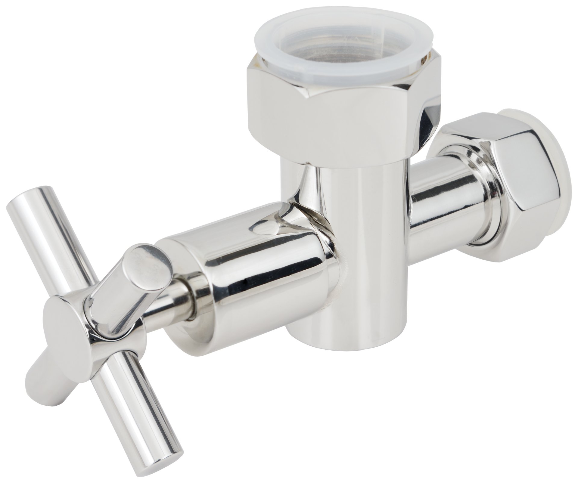 

Вентиль с клапаном запорный (крестовой) G 1" НГ х G 3/4" НГ (Без покрытия) 01102-1034