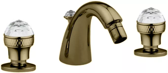 

Смеситель для биде Migliore Axo Swarovski 18475 бронзовый