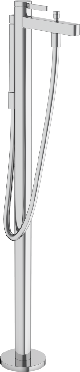 

Напольный смеситель для ванны с душем Hansgrohe Finoris 76445000 хром