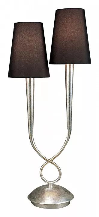 

Настольная лампа Mantra Paola Painted Silver 3536