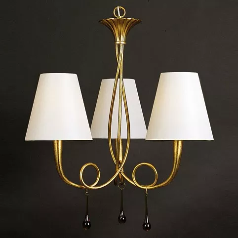 

Подвесная люстра Mantra Paola Painted Gold 3542