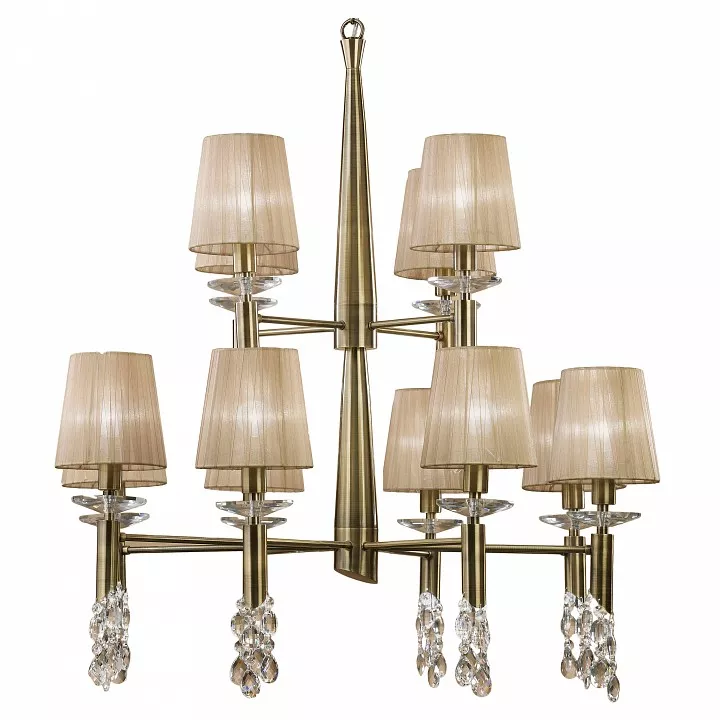 

Подвесная люстра Mantra Tiffany Bronze 3870