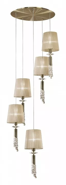 

Подвесная люстра Mantra Tiffany Bronze 3877