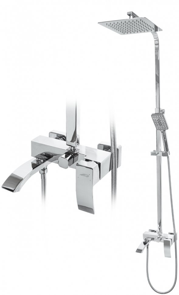 

Душевая система Hansberge CUBITO H5077C1 Хром