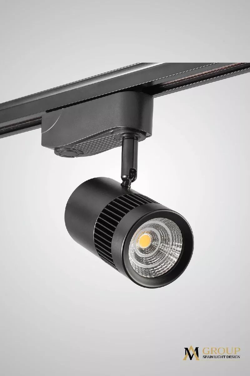 

Трековый однофазный светильник AM Group AM231-10W BK 3000K