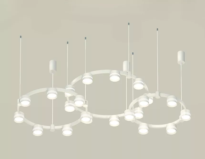 

Комплект подвесного светильника Ambrella Light Techno Ring XR92082210 (A9208x3, C9241, C9236, C9231, N8477, N8461)